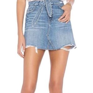 PAIGE Denim Mini Skirt